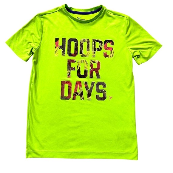 ⭐️ 5 for $25 Old Navy Active Lime Green Tee Size L - Picture 1 of 5